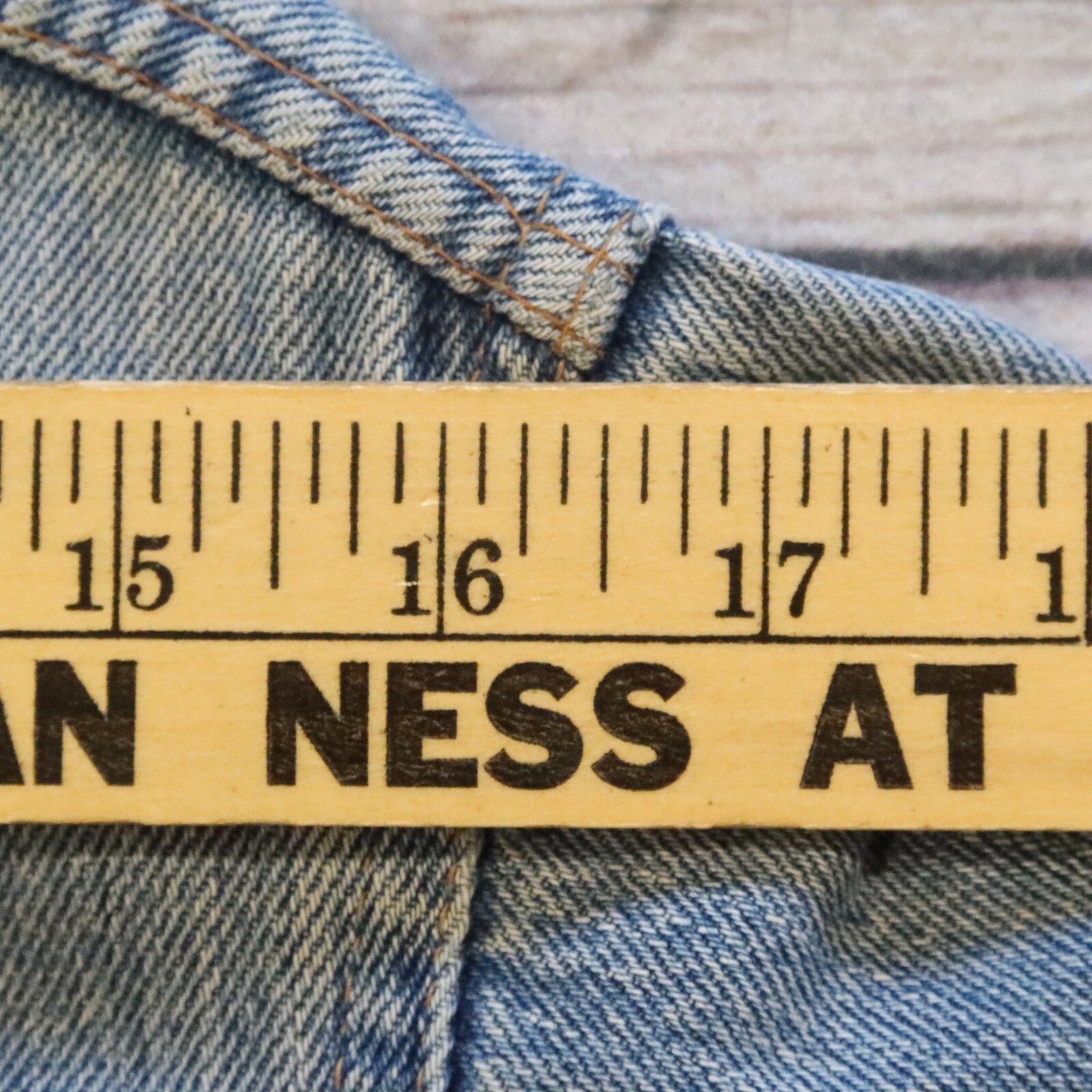 Vintage 70s Levis Orange Tab PatchesTrucker Denim Jacket Made in USA