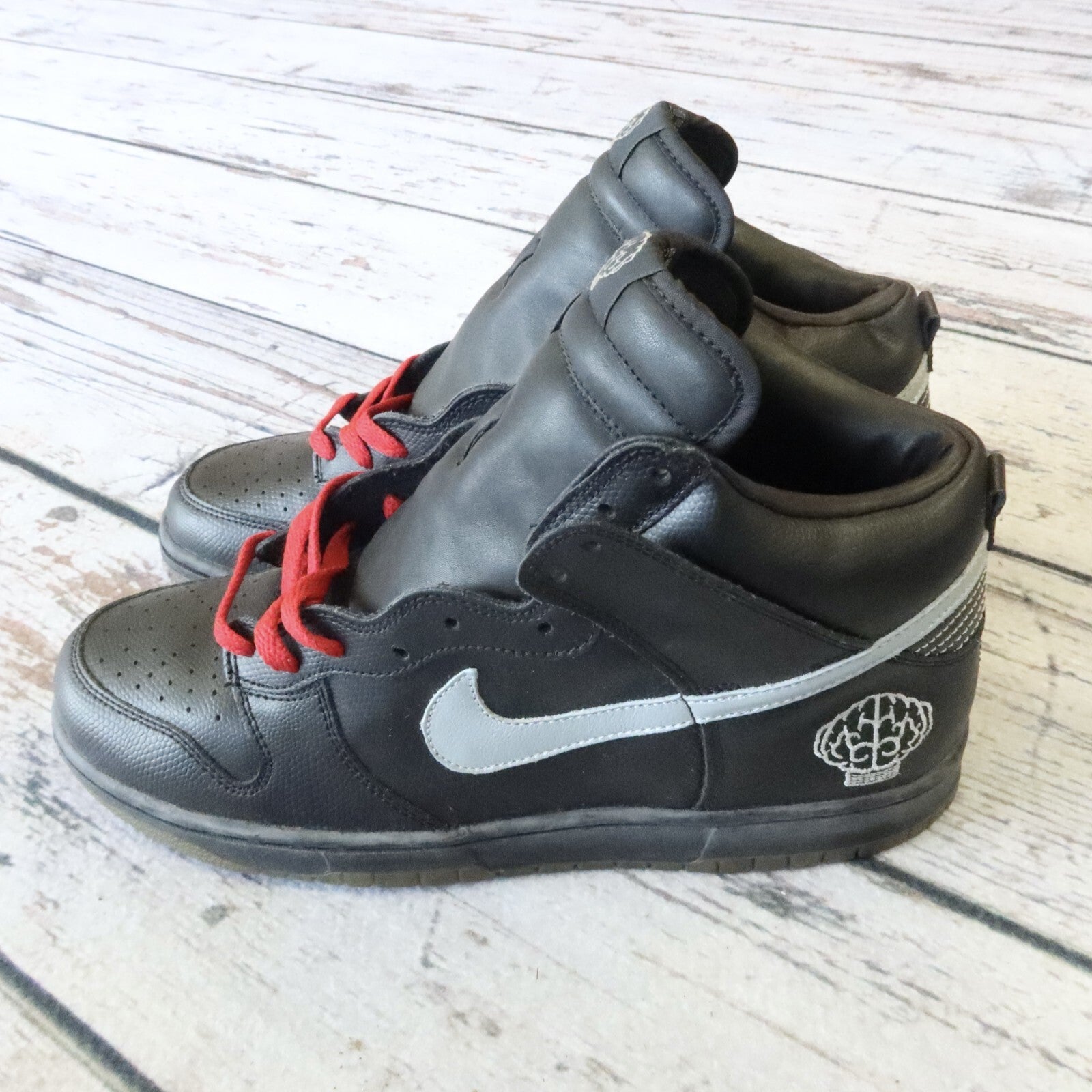 Vintage 2003 Nike Dunk High NERD Pharrell Shoes 308418-001