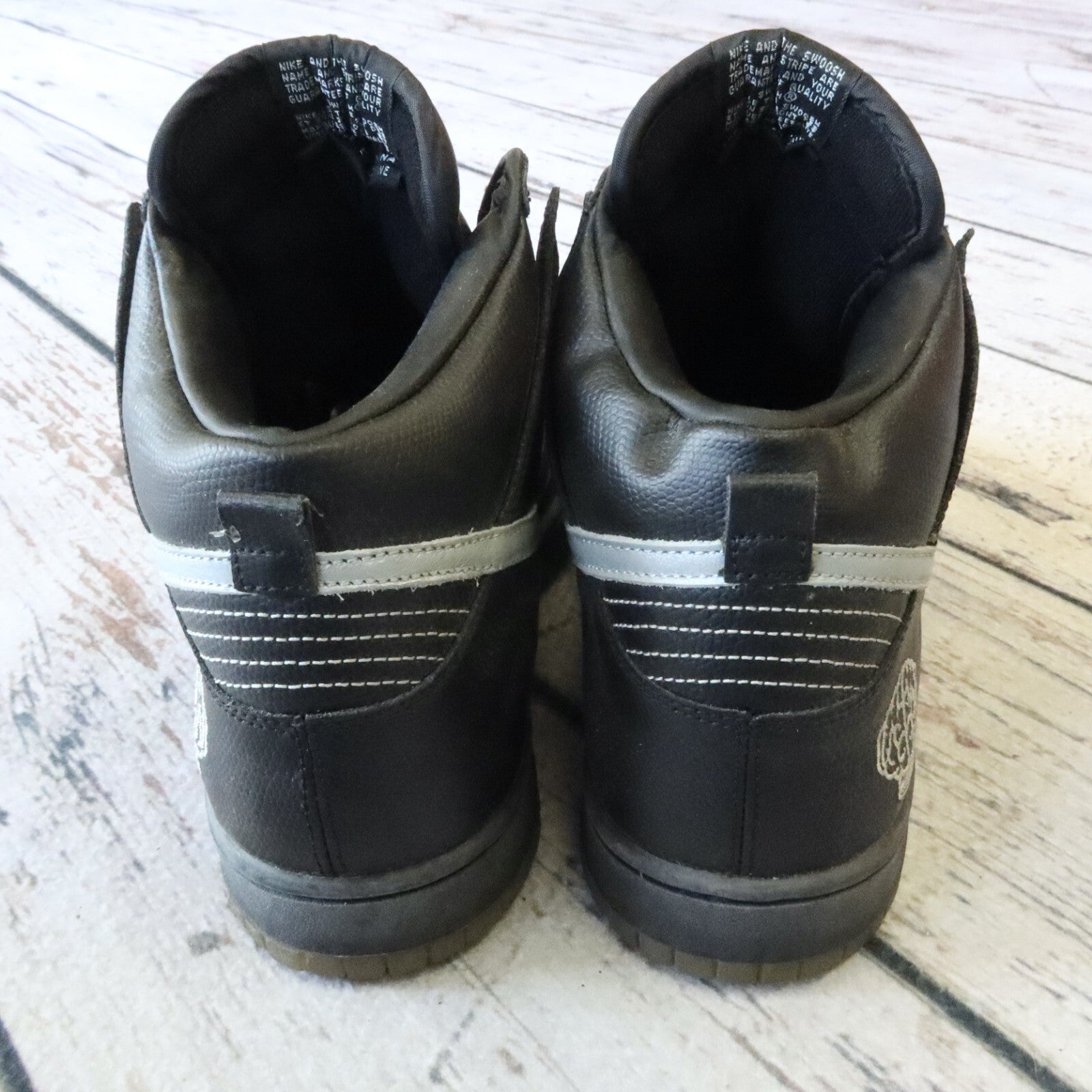 Vintage 2003 Nike Dunk High NERD Pharrell Shoes 308418-001