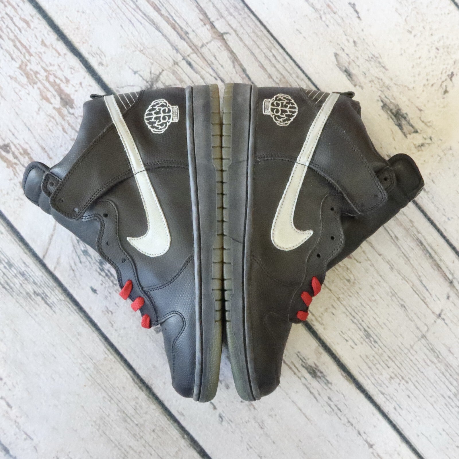 Vintage 2003 Nike Dunk High NERD Pharrell Shoes 308418-001