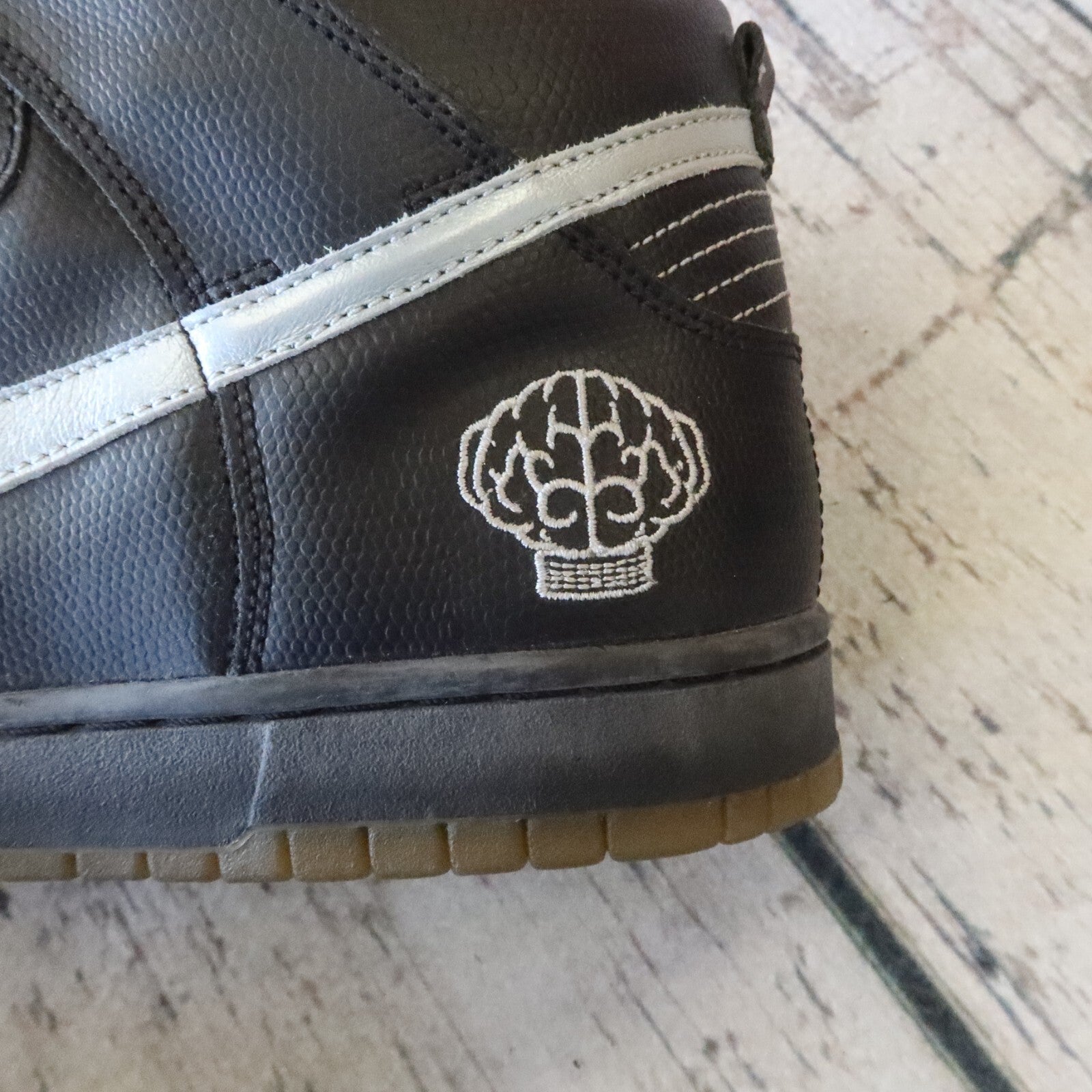 Vintage 2003 Nike Dunk High NERD Pharrell Shoes 308418-001