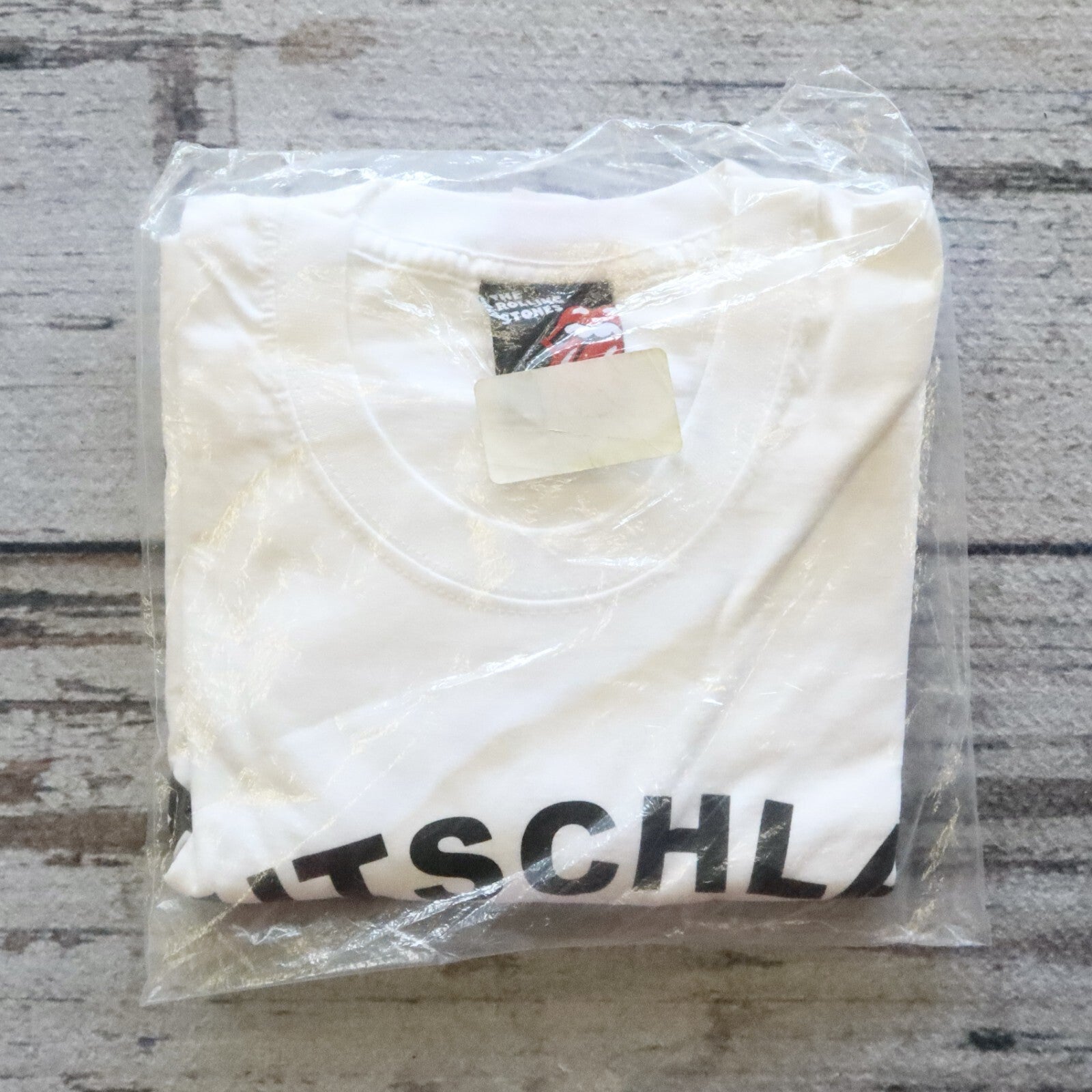Vintage The Rolling Stones Deutschland Soccer Band Tshirt White Tour