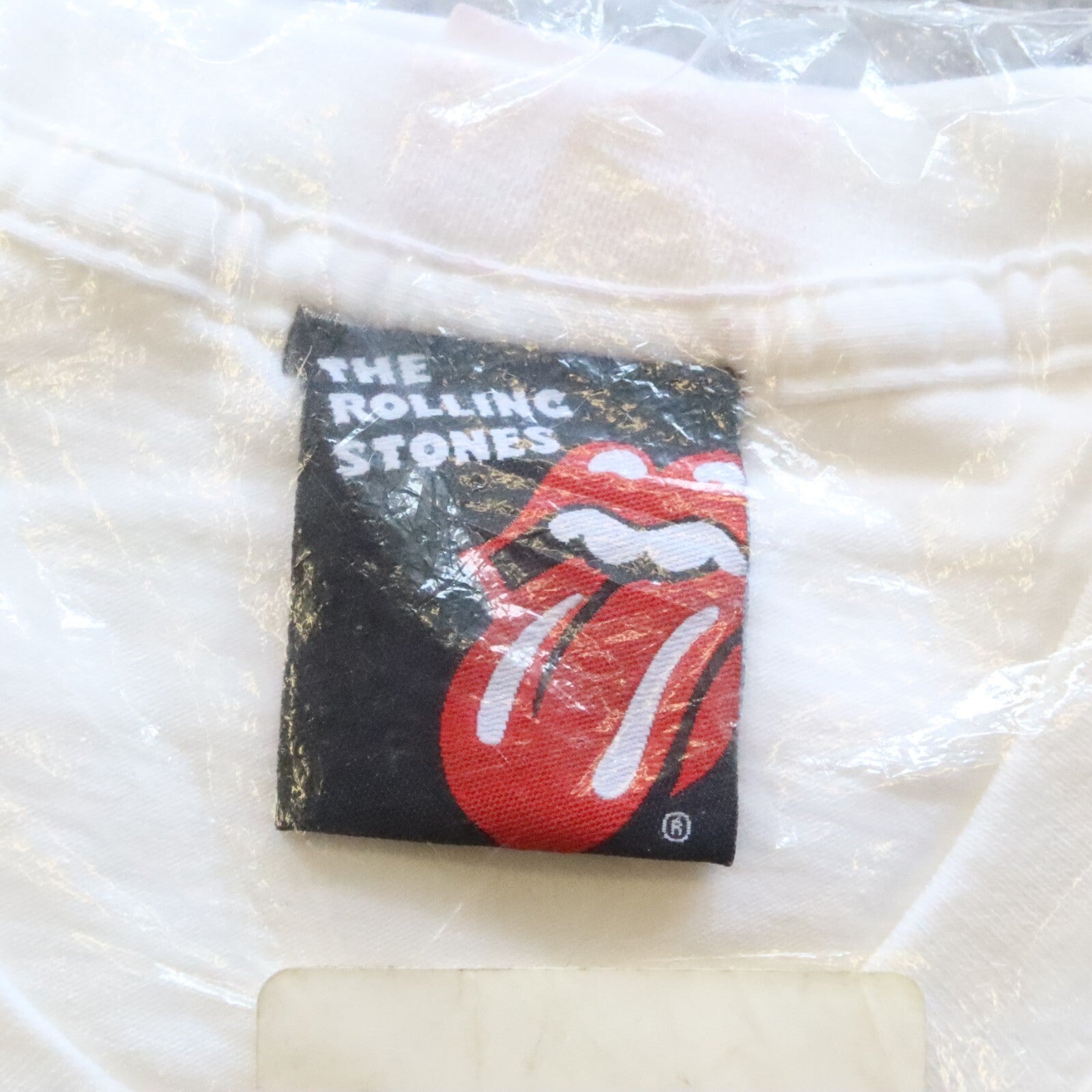 Vintage The Rolling Stones Deutschland Soccer Band Tshirt White Tour