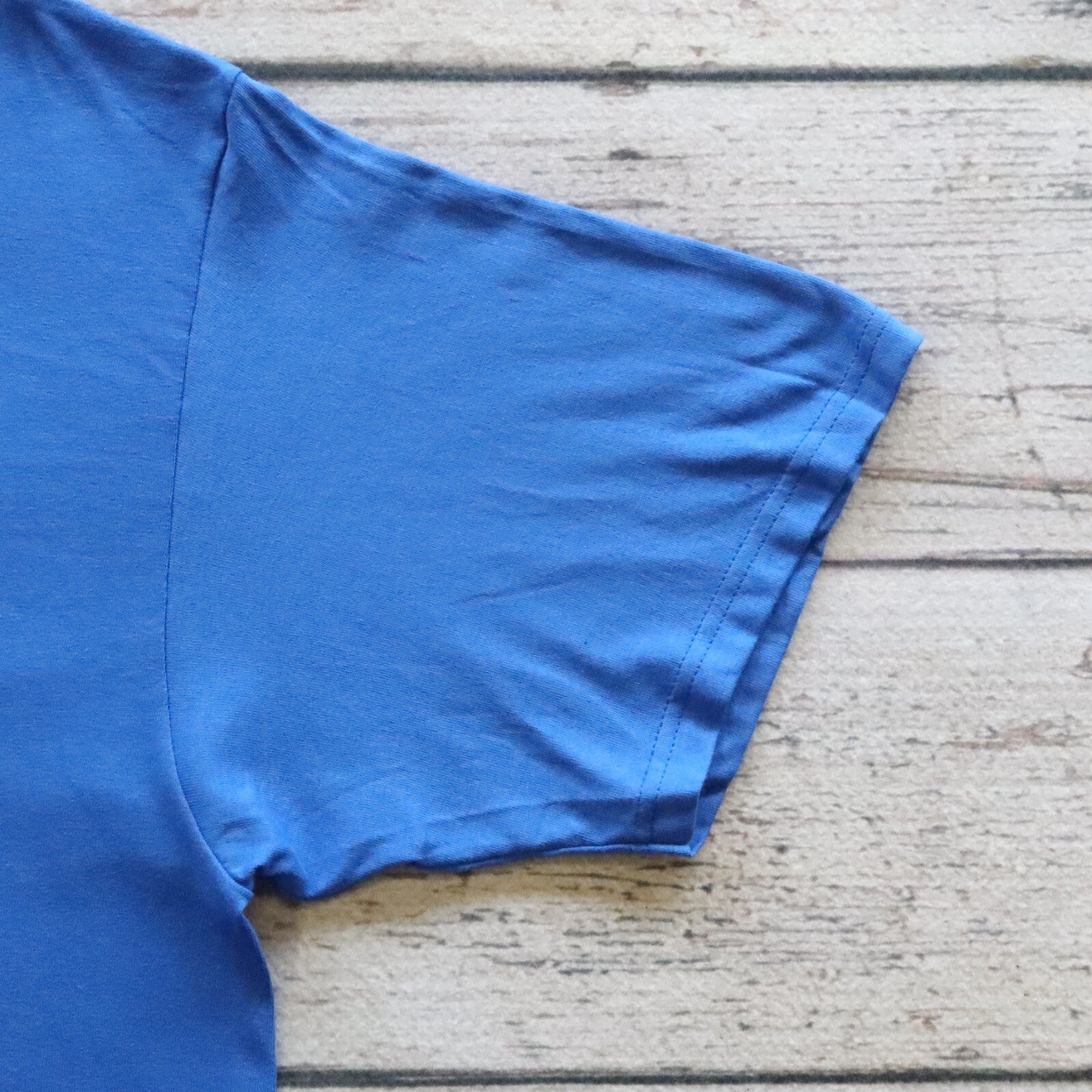 Vintage The Rolling Stones Great Britain Tour Tshirt Blue Size XL Abiggerbang