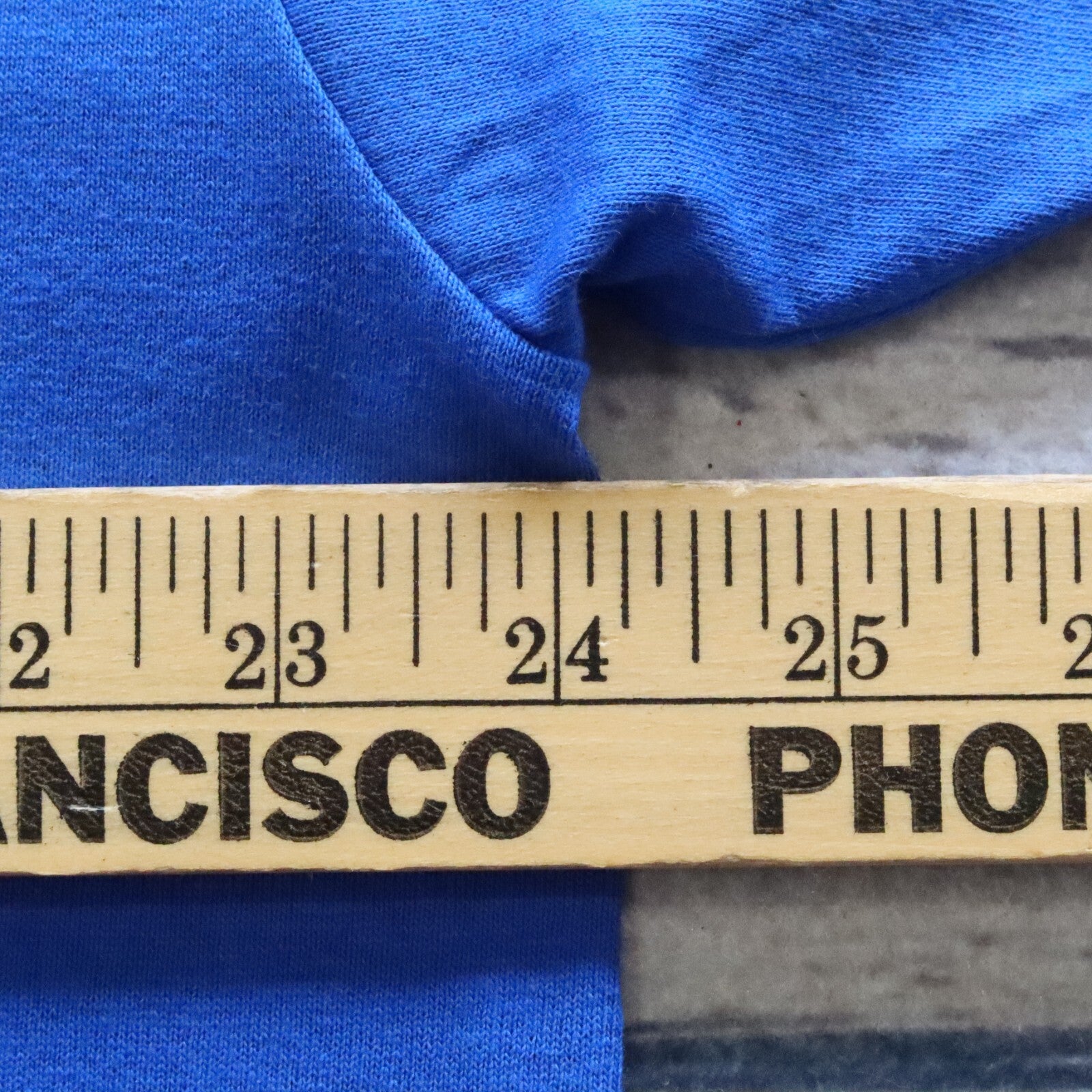 Vintage The Rolling Stones Great Britain Tour Tshirt Blue Size XL Abiggerbang