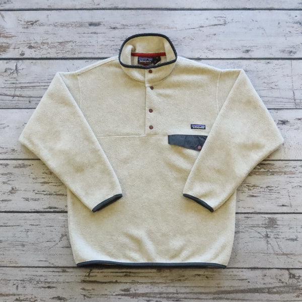 Vintage Patagonia Synchilla Fleece Pullover Size M 25450 Oatmeal