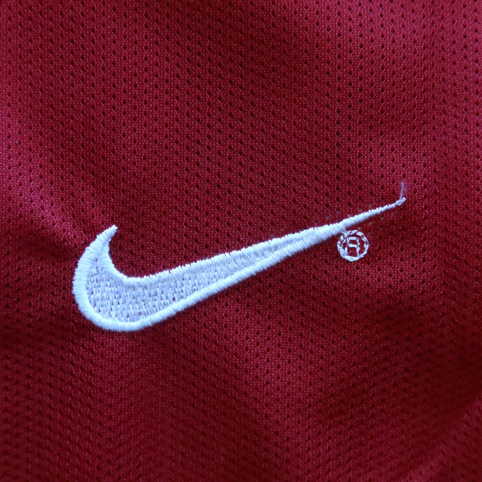 Vintage Nike Swoosh Logo Basketball Jersey Size L Houston