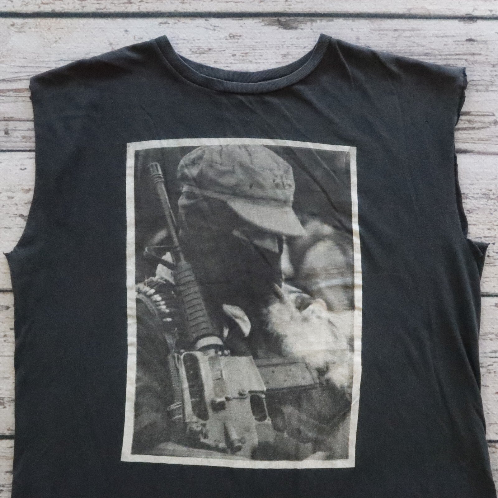 EZLN Comandante Marcos Zapatista Photo Tshirt
