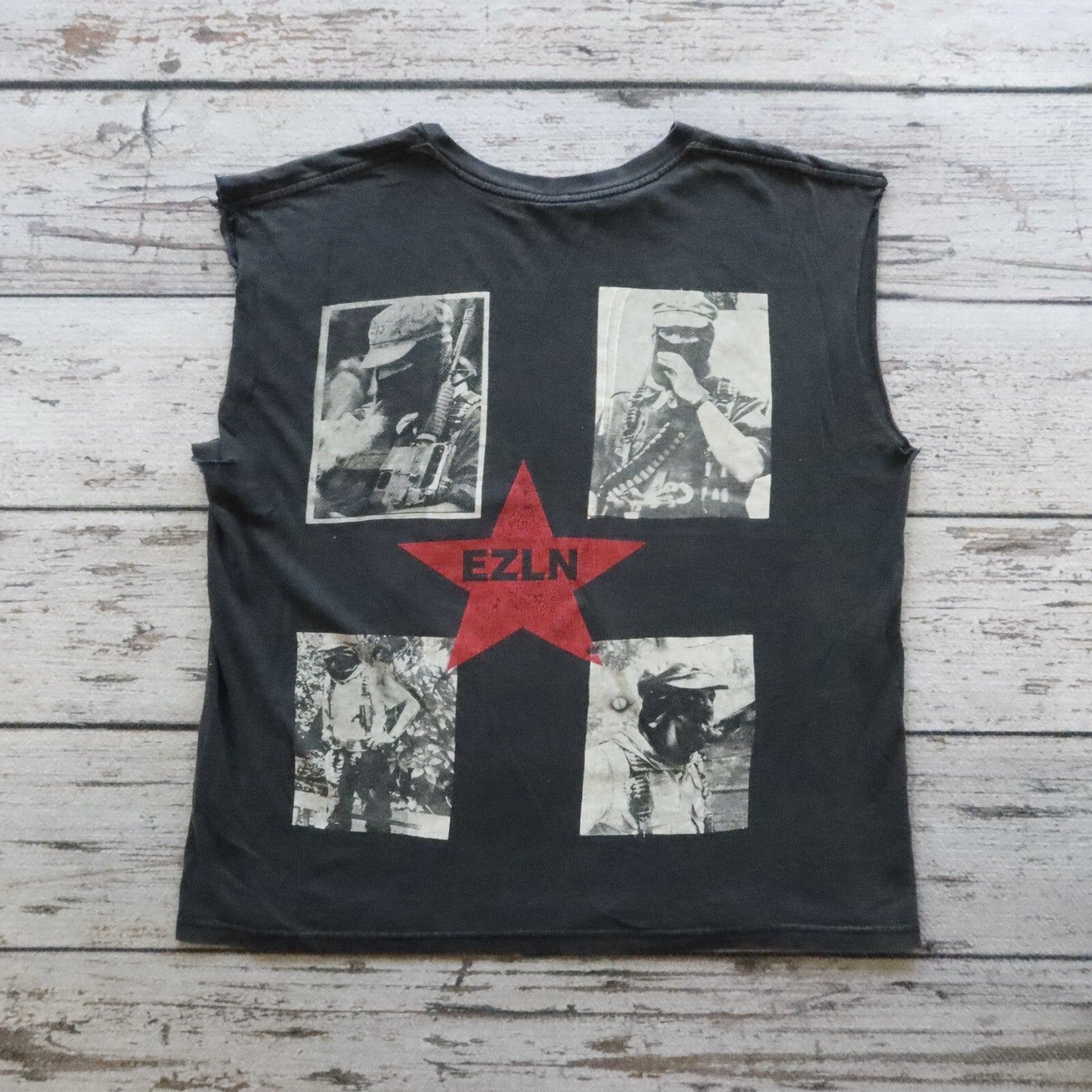 EZLN Comandante Marcos Zapatista Photo Tshirt