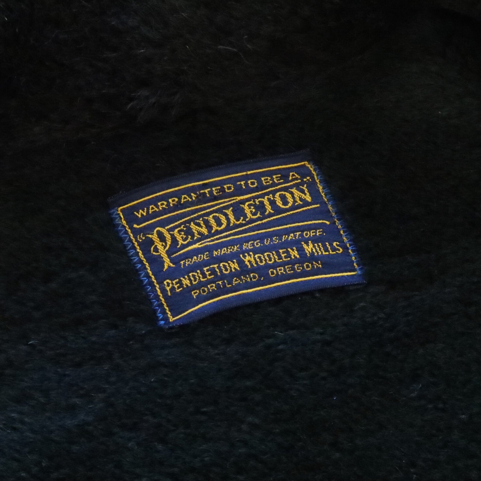 Vintage 60s 70s Pendleton Wool Heavyweight Jacket