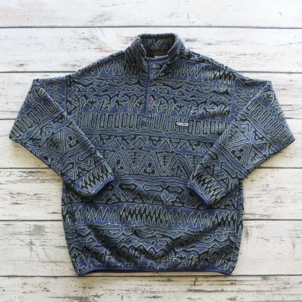 Vintage Patagonia Aztec Synchilla Snap-T Pullover Fleece Made in USA XL 25462