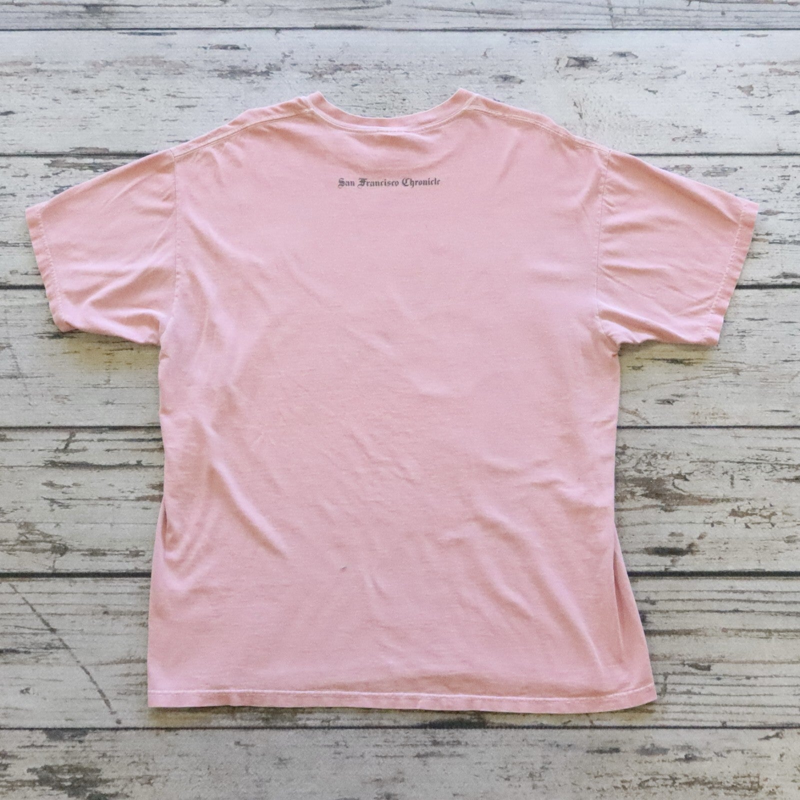 Vintage 90s San Francisco Chronicle Tshirt Single Stitch Size L